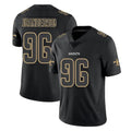 Tlead NO.Saints #96 Carl Granderson Player Black Impact Limited Home Game Stitched Jerseys