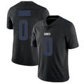 Tlead NY.Giants #0 Brian Burns Player Black Impact Limited Home Game Stitched Jerseys