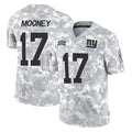 Tlead NY.Giants #17 Darnell Mooney Player Arctic Camo Salute To Service Limited Game Stitched Jerseys