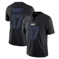 Tlead NY.Giants #17 Darnell Mooney Player Black Impact Limited Home Game Stitched Jerseys