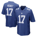 Tlead NY.Giants #17 Darnell Mooney Player Royal Home Game Stitched Jerseys