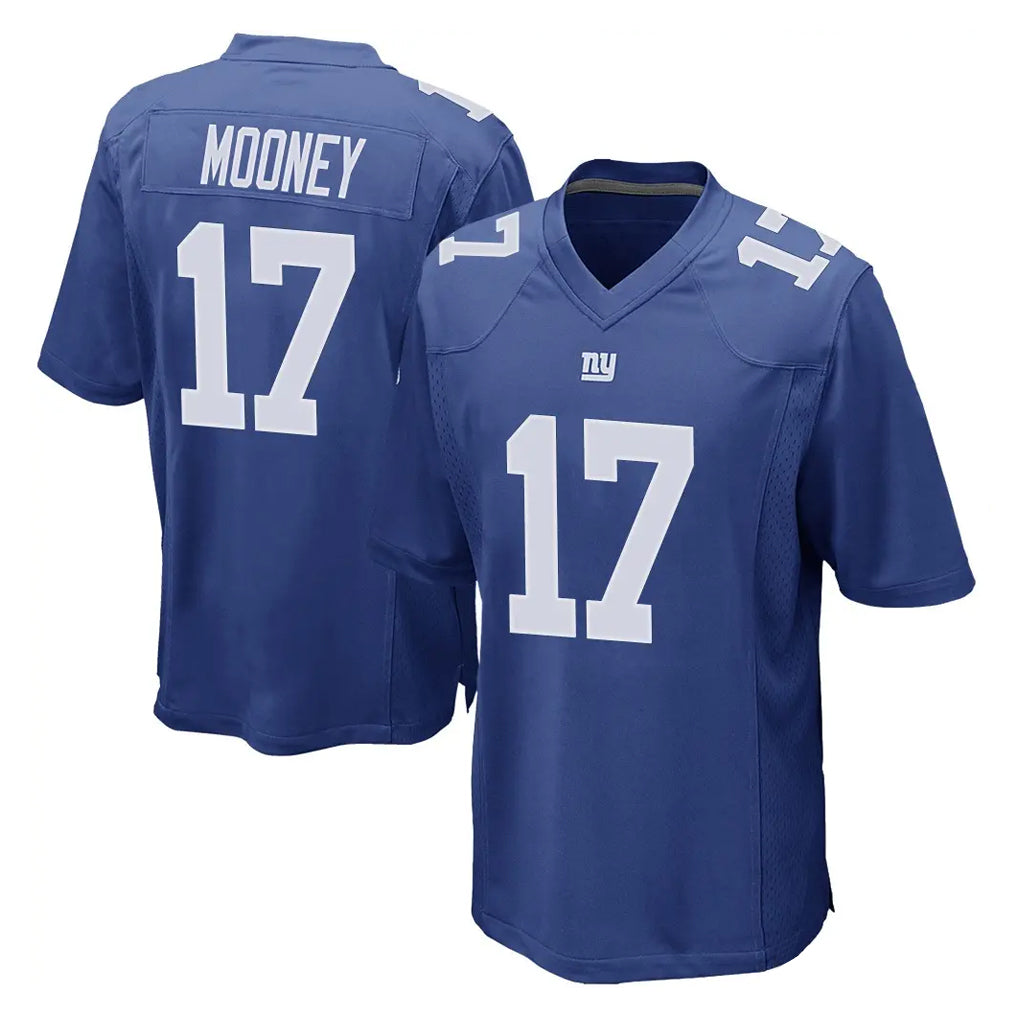 Tlead NY.Giants #17 Darnell Mooney Player Royal Home Game Stitched Jerseys