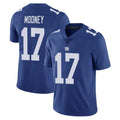 Tlead NY.Giants #17 Darnell Mooney Player Royal Limited Vapor Untouchable Home Game Stitched Jerseys