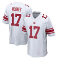 Tlead NY.Giants #17 Darnell Mooney Player White Home Game Stitched Jerseys
