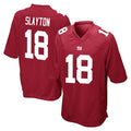 Tlead NY.Giants #18 Darius Slayton Player Red Home Game Stitched Jerseys