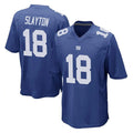 Tlead NY.Giants #18 Darius Slayton Player Royal Home Game Stitched Jerseys