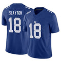 Tlead NY.Giants #18 Darius Slayton Player Royal Limited Vapor F.U.S.E. Home Game Stitched Jerseys