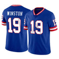 Tlead NY.Giants #19 Jameis Winston Player Royal Classic Vapor Home Game Stitched Jerseys