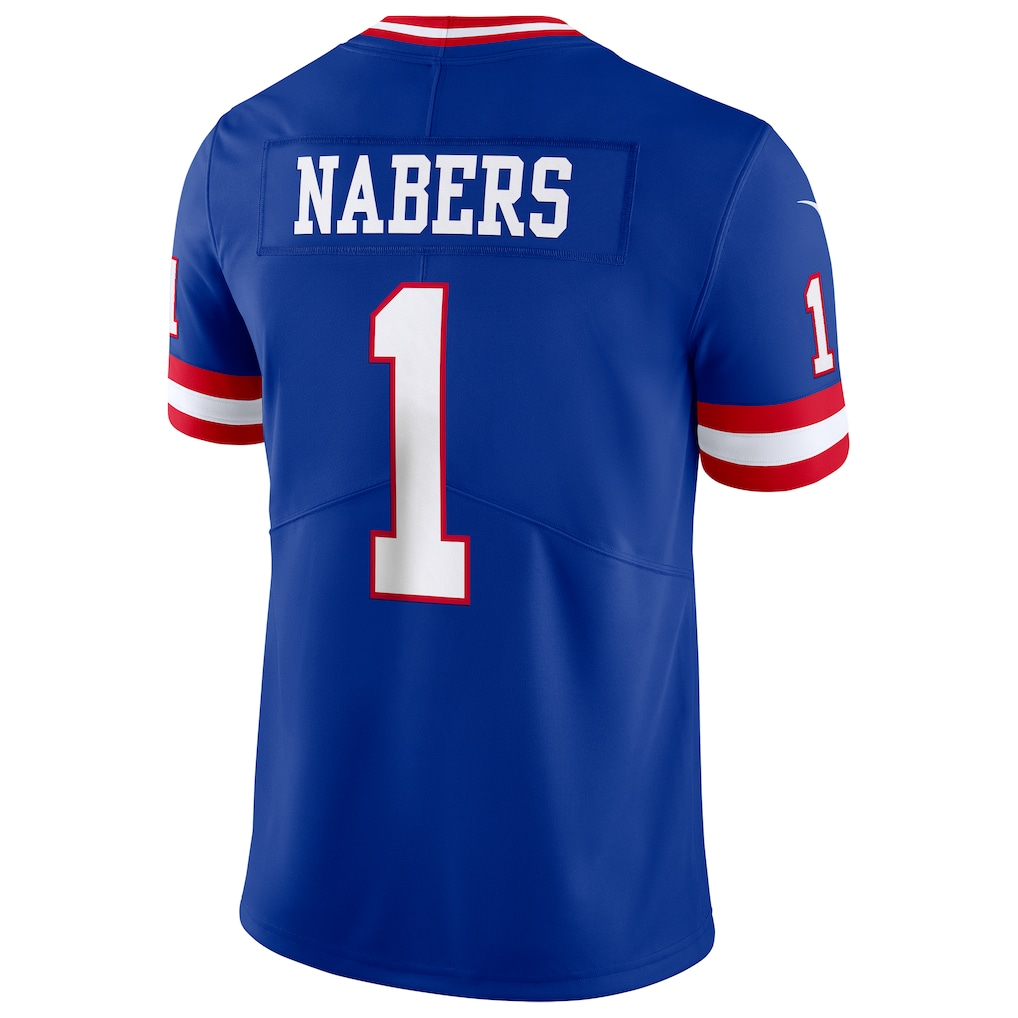 Tlead NY.Giants #1 Malik Nabers Royal Alternate 2 Legacy Vapor Untouchable Limited Jerseys