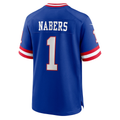 Tlead NY.Giants #1 Malik Nabers Royal Game Player Stitched Jerseys