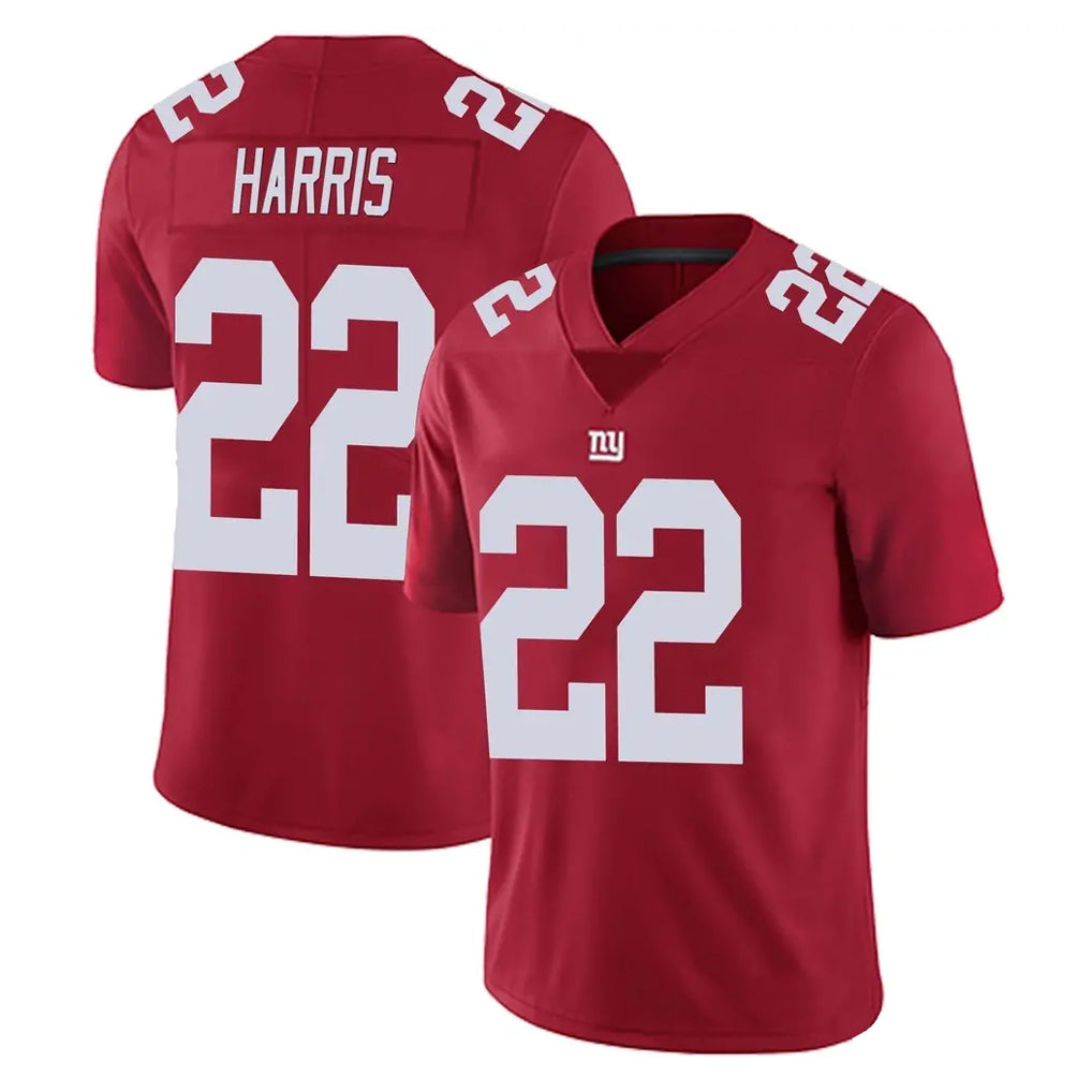 Tlead NY.Giants #22 Najee Harris Player Red Limited Vapor Untouchable Home Game Stitched Jerseys