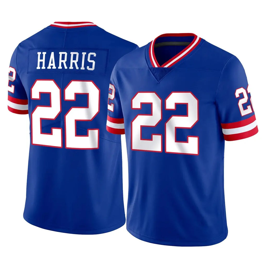 Tlead NY.Giants #22 Najee Harris Player Royal Classic Vapor Home Game Stitched Jerseys