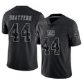 Tlead NY.Giants #44 Cam Skattebo Player Black RFLCTV Limited Stitched Jerseys