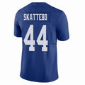 Tlead NY.Giants #44 Cam Skattebo Player Blue Vapor F.U.S.E. Limited Stitched Jerseys