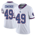 Tlead NY.Giants #49 Tremaine Edmunds Player White Color Rush Home Game Stitched Jerseys