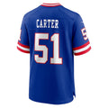 Tlead NY.Giants #51 Abdul Carter Player Royal Home Game Stitched Jerseys