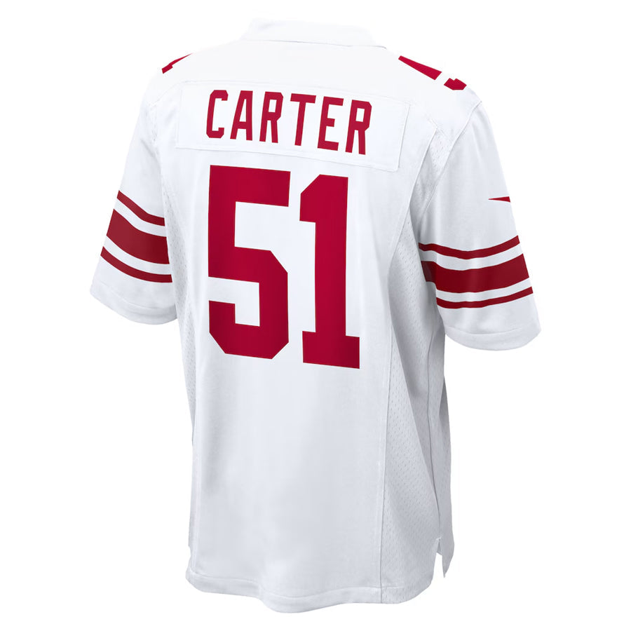Tlead NY.Giants #51 Abdul Carter Player Whtie Game Stitched Jerseys