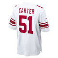 Tlead NY.Giants #51 Abdul Carter Player Whtie Game Stitched Jerseys