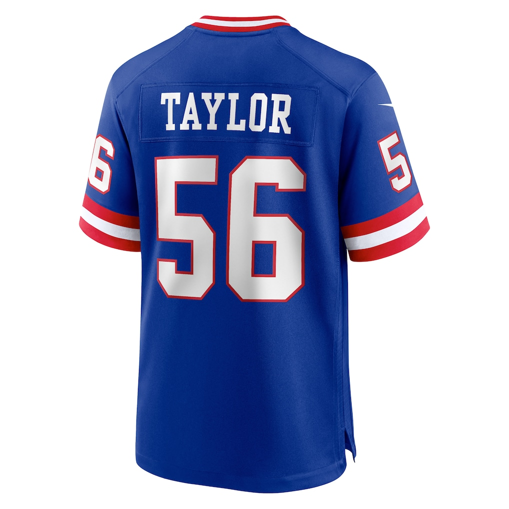 Tlead NY.Giants #56 Lawrence Taylor Royal Classic Retired Player Game Stitched Jerseys