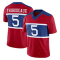 Tlead NY.Giants #5 Kayvon Thibodeaux Player Red Century Vapor F.U.S.E. Home Game Stitched Jerseys