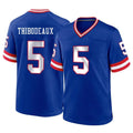 Tlead NY.Giants #5 Kayvon Thibodeaux Player Royal Classic Home Game Stitched Jerseys
