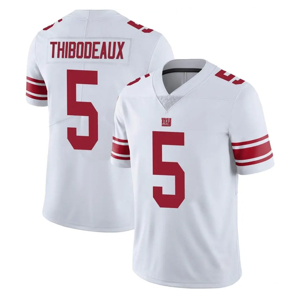 Tlead NY.Giants #5 Kayvon Thibodeaux Player White Limited Vapor Untouchable Home Game Stitched Jerseys