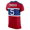 Tlead NY.Giants #5 Kayvon Thibodeaux Red Vapor F.U.S.E. Elite Player Stitched Jerseys