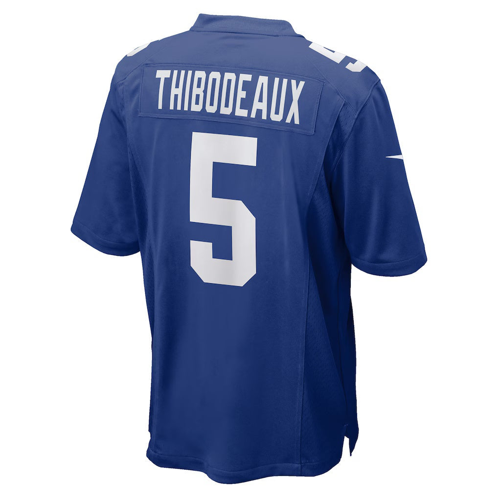 Tlead NY.Giants #5 Kayvon Thibodeaux Royal Player Game Stitched Jerseys
