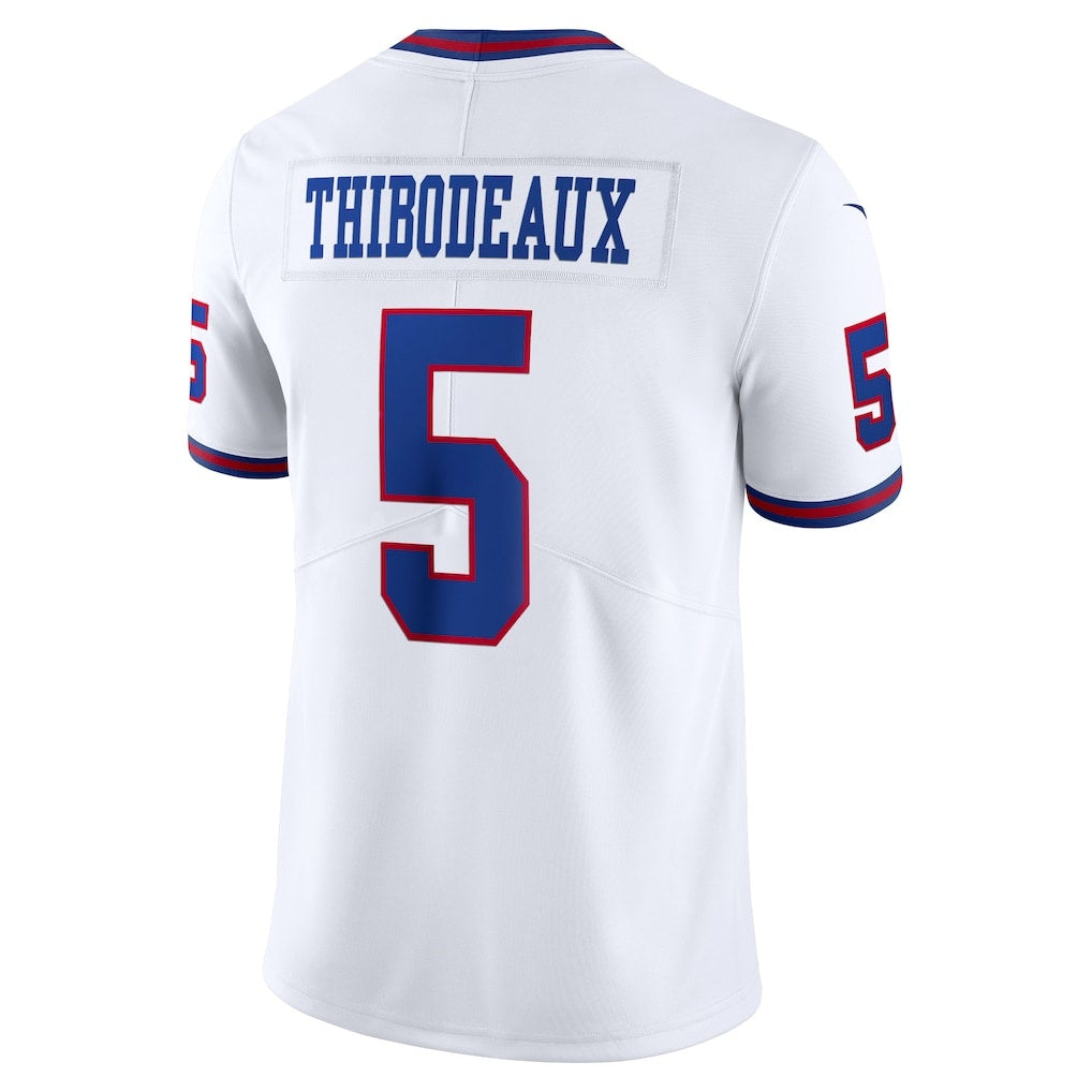 Tlead NY.Giants #5 Kayvon Thibodeaux White Alternate Vapor Untouchable Limited Stitched Jerseys