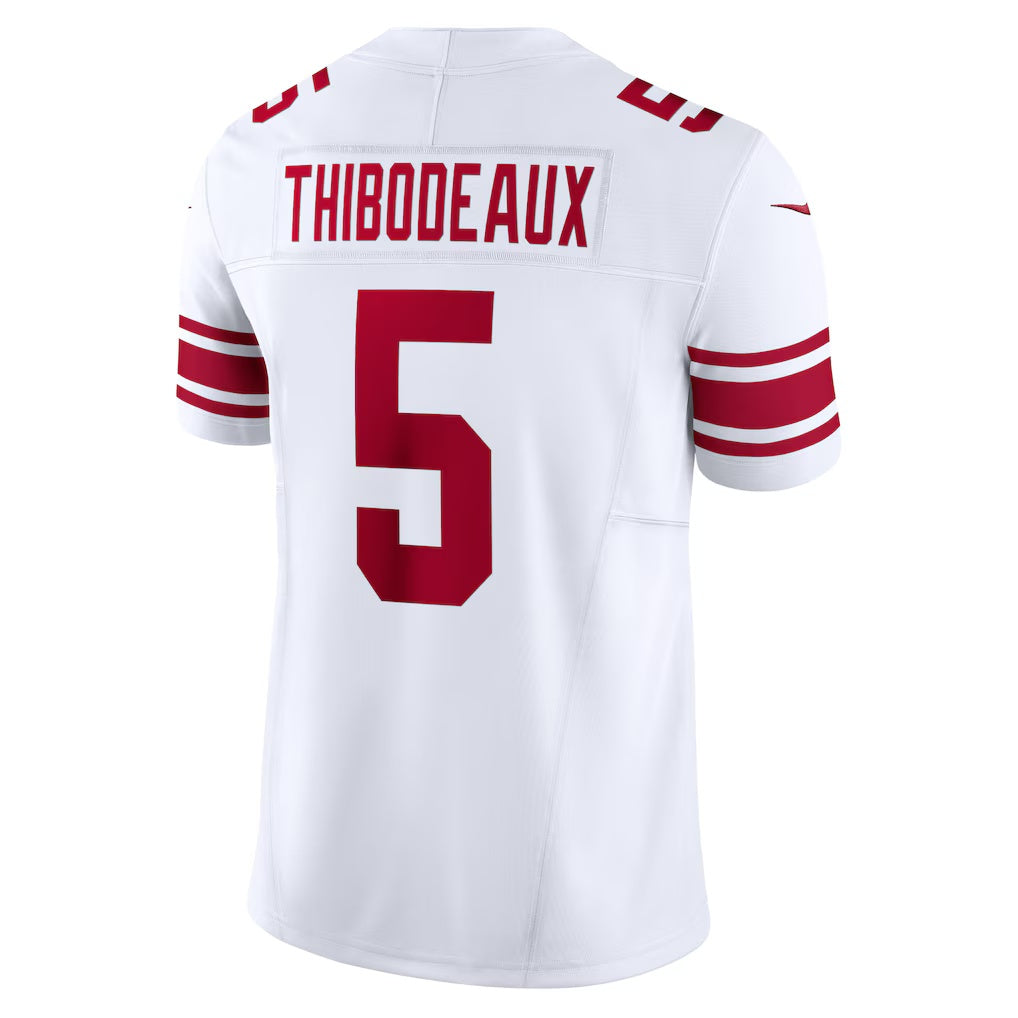 Tlead NY.Giants #5 Kayvon Thibodeaux White Vapor F.U.S.E. Limited Stitched Jerseys