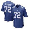 Tlead NY.Giants #72 Jermaine Eluemunor Player Royal Home Game Stitched Jerseys