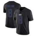 Tlead NY.Giants #8 Jevon Holland Player Black Impact Limited Home Game Stitched Jerseys