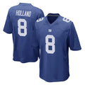 Tlead NY.Giants #8 Jevon Holland Player Royal Home Game Stitched Jerseys