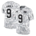 Tlead NY.Giants #9 Lsaiah Likely Player Arctic Camo Salute To Service Limited Game Stitched Jerseys