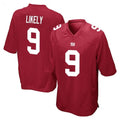 Tlead NY.Giants #9 Lsaiah Likely Player Red Home Game Stitched Jerseys