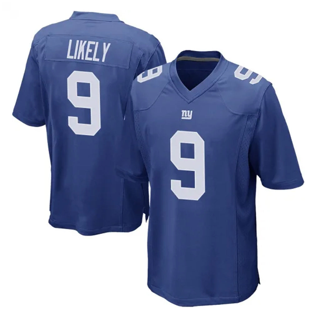 Tlead NY.Giants #9 Lsaiah Likely Player Royal Home Game Stitched Jerseys