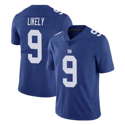 Tlead NY.Giants #9 Lsaiah Likely Player Royal Limited Vapor Untouchable Home Game Stitched Jerseys