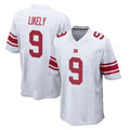 Tlead NY.Giants #9 Lsaiah Likely Player White Home Game Stitched Jerseys