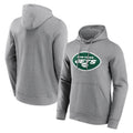 Tlead NY.Jets Gray LOGO Pullover Hoodies Limited Game Blank Player Stitched Jerseys