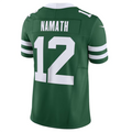 Tlead NY.Jets #12 Joe Namath Legacy Green Vapor F.U.S.E. Limited Jersey Stitched American Stitched Jerseys