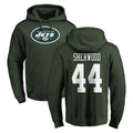 Tlead NY.Jets #44 Jamien Sherwood Player Green LOGO Pullover Hoodies Limited Game Stitched Jerseys