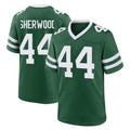 Tlead NY.Jets #44 Jamien Sherwood Player Green Legacy Home Game Stitched Jerseys