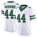 Tlead NY.Jets #44 Jamien Sherwood Player White Legacy Limited Vapor F.U.S.E. Home Game Stitched Jerseys