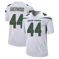 Tlead NY.Jets #44 Jamien Sherwood Player White Spotlight Home Game Stitched Jerseys