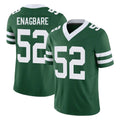 Tlead NY.Jets #52 Kingsley Enagbare Player Green Legacy Limited Vapor F.U.S.E. Home Game Stitched Jerseys