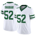 Tlead NY.Jets #52 Kingsley Enagbare Player White Legacy Limited Vapor F.U.S.E. Home Game Stitched Jerseys