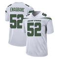 Tlead NY.Jets #52 Kingsley Enagbare Player White Spotlight Home Game Stitched Jerseys