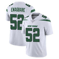 Tlead NY.Jets #52 Kingsley Enagbare Player White Spotlight Limited Vapor Home Game Stitched Jerseys
