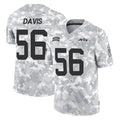 Tlead NY.Jets #56 Demario Davis Player Arctic Camo Salute to Service Limited Game Stitched Jerseys
