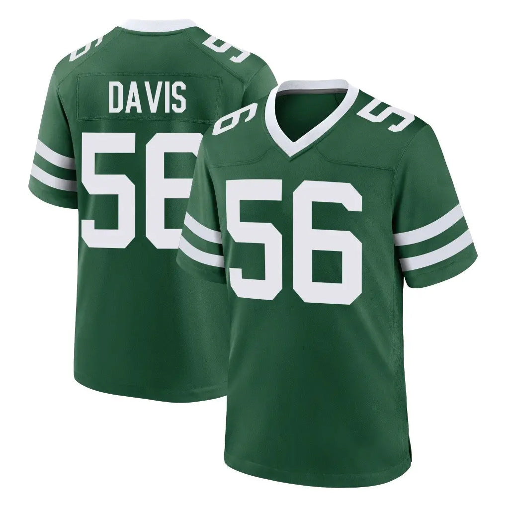Tlead NY.Jets #56 Demario Davis Player Green Legacy Home Game Stitched Jerseys